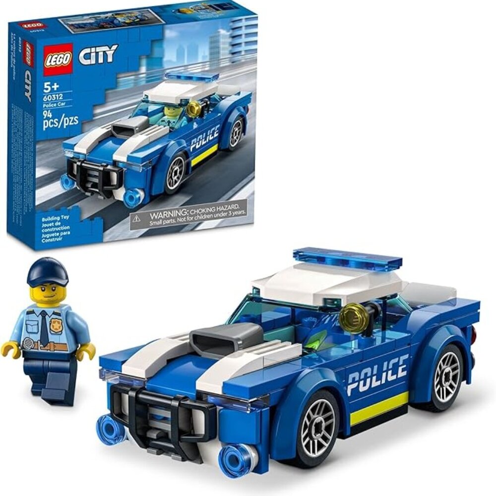 Lego City Police Car Toy 60312   Brand New